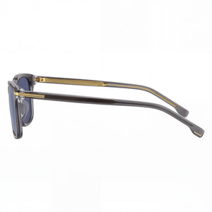 Hugo Boss BOSS 1669/F/SK Rectangle Sunglasses for Men — front view, Acetate frame