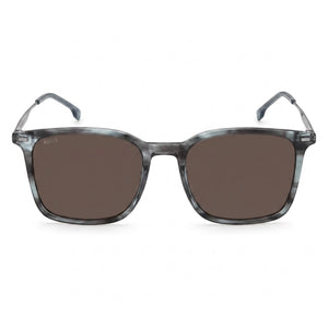 Hugo Boss BOSS 1694/S Square Sunglasses for Men — front view, Stainless Steel frame