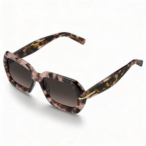 Hugo Boss BOSS 1732/G/S Rectangle Sunglasses for Women — front view, Acetate frame