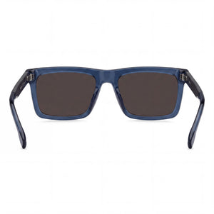 Hugo Boss BOSS 1765/G/S Rectangle Sunglasses Women — side view, Non-Polarized Blue lens
