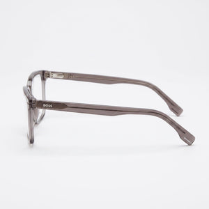 Hugo Boss Square Eyeglasses for Men — front view, Acetate