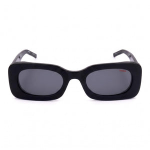 Hugo Boss Casual Rectangle Sunglasses for Women — front view, Acetate frame