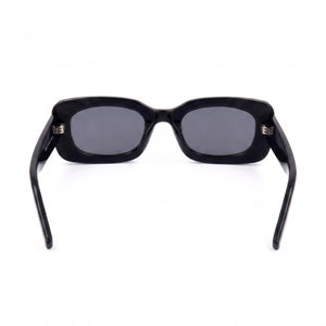 Hugo Boss Casual Rectangle Sunglasses for Women — interior view, Non-Polarized lens detail