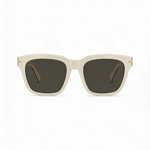 Hugo Boss Classic Square Sunglasses for Women — front view, Acetate frame
