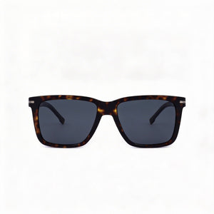 Hugo Boss Classic Square Sunglasses Unisex — front view, Acetate frame