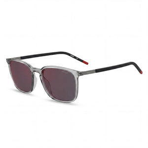 Hugo Boss Contemporary Red Square Sunglasses for Men, Red lens