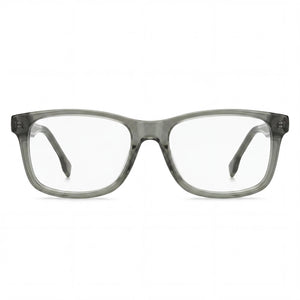 Hugo Boss Rectangle Eyeglasses Unisex — front view, Acetate