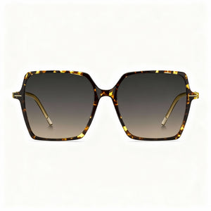 Hugo Boss Square Sunglasses for Women — front view, Acetate frame