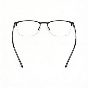 Hugo Boss HG-1019 Rectangle Eyeglasses Unisex — front view, Metal frame