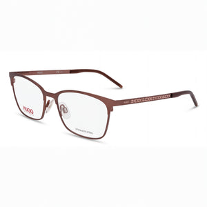 Hugo Boss HG 1083 Matt Brown Rectangle Eyeglasses for Women, Alloy Steel frame