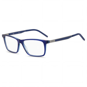 Hugo Boss Hg 1140 Blue Rectangle Eyeglasses for Women, Acetate frame