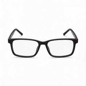 Hugo Boss HG 1163 Rectangle Eyeglasses for Unisex — front view, Cellulose