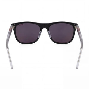 Hugo Boss Hg 1194/s Square Sunglasses Women — side view, Non-Polarized Black Crystal lens