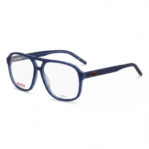 Hugo Boss HG 1200 Blue Aviator Eyeglasses for Men, Acetate frame
