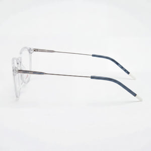 Hugo Boss Hg 1206 Round Eyeglasses Unisex — front view, Magnesium frame