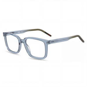 Hugo Boss Hg 1261 Blue Green Rectangle Eyeglasses for Women, Acetate frame