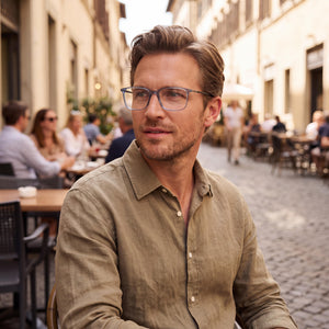 Hugo Boss Hg 1271 Blue Eyeglasses Men — lifestyle wear, office and screen work daily