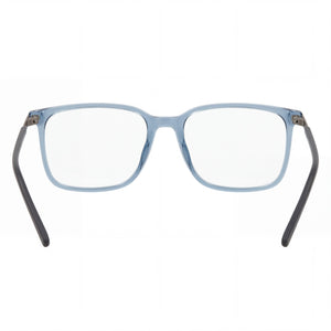 Hugo Boss HG1271 Rectangle Eyeglasses Men — side view, Blue Magnesium temples