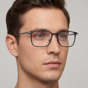 Hugo Boss Modern Black Eyeglasses Unisex — lifestyle wear, reading and close-up activities