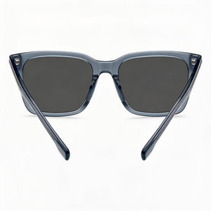 Hugo Boss Modern Rectangular Sunglasses for Men — interior view, Non-Polarized lens detail