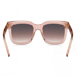 Hugo Boss Square Sunglasses for Women — interior view, Non-Polarized lens detail