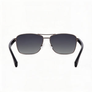 Hugo Boss R8060wj Rectangle Sunglasses for Men — front view, Plastic frame