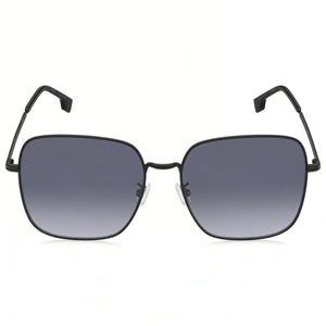 Hugo Boss Style & Expression Square Sunglasses Unisex — front view, Stainless Steel frame