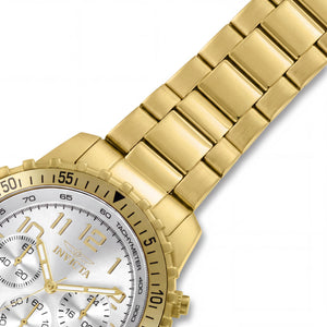Invicta 11369 Men's Watch — side view, Gold-plated Stainless Steel case 45mm