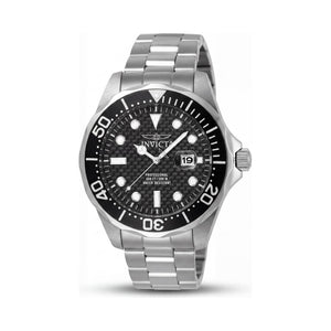 Invicta 12562 Black Stainless Steel Men's Watch, 40mm