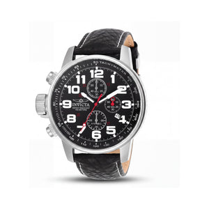 Invicta 2770 Black Stainless Steel Unisex Watch, 46mm