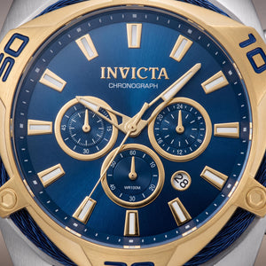 Invicta 34125 Men's Watch — front view, Quartz movement 50mm