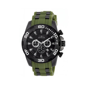 Invicta 35399 Black Stainless Steel Men's Watch, 50mm