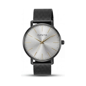 Invicta 36911 Black Dial Stainless Steel Women's Watch, 38mm