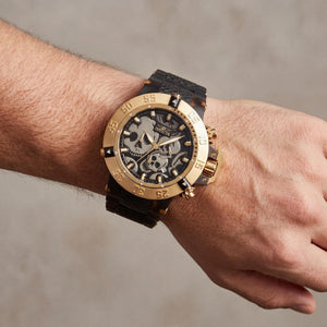 Invicta 37327 Unisex Watch — side view, Stainless Steel case 50mm