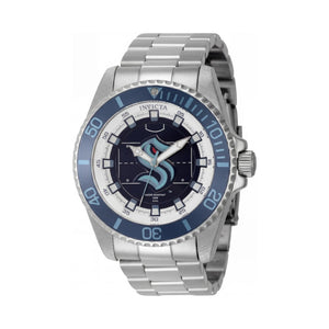 Invicta 42248 Silver Dial Stainless Steel Men's Watch, 47mm