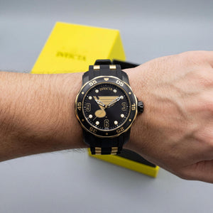 Invicta 42313 Men's Watch — side view, Stainless Steel case 48mm