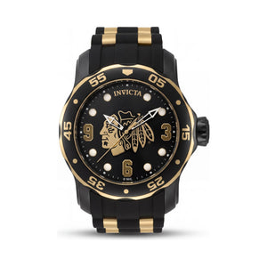 Invicta 42315 Black Dial Stainless Steel Men's Watch, 48mm