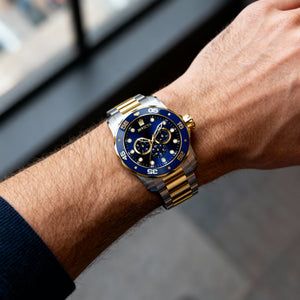 Invicta 45724 Men Watch — side view, Stainless Steel case 48mm