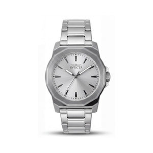 Invicta 47337 Silver Stainless Steel Unisex Watch, 34mm