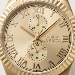 Invicta 47431 Unisex Watch — front view, Quartz movement 43mm