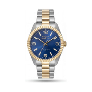 Invicta 47456 Blue Dial Stainless Steel Unisex Watch, 43mm