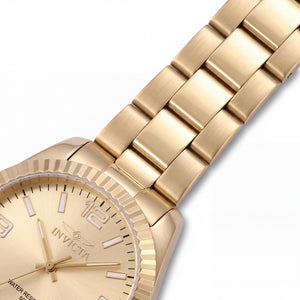 Invicta 47475 Unisex Watch — side view, Stainless Steel case 36mm