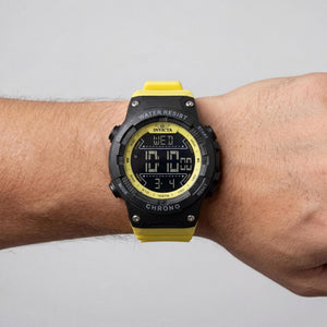 Invicta 47527 Men's Watch — side view, Plastic case 52mm