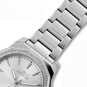 Invicta 49104 Unisex Watch — side view, Stainless Steel case 42mm