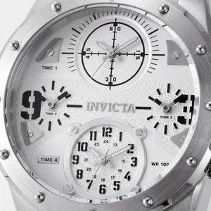 Invicta 50217 Unisex Watch — front view, Quartz movement 50mm