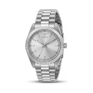 Invicta 69013 Silver Stainless Steel Unisex Watch, 40mm