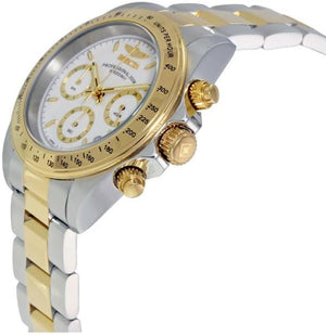 Invicta Speedway 9212 Men's Watch — side view, stainless steel case stainless steel band