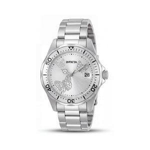 Invicta Angel 12503 Silver Stainless Steel Women's Watch, 38mm