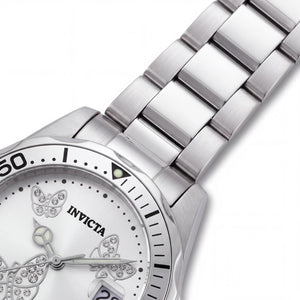 Invicta Angel 12503 Women's Watch — side view, Stainless Steel case 38mm