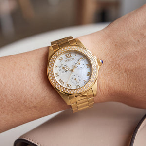 Invicta Angel 28438 Women's Watch — side view, Stainless Steel case 38mm